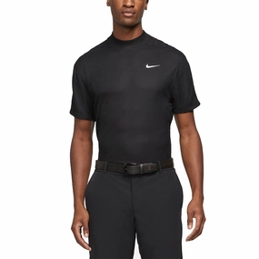 Nike Dri-FIT Tiger Woods Golf Mock Black/White - SP21 Men