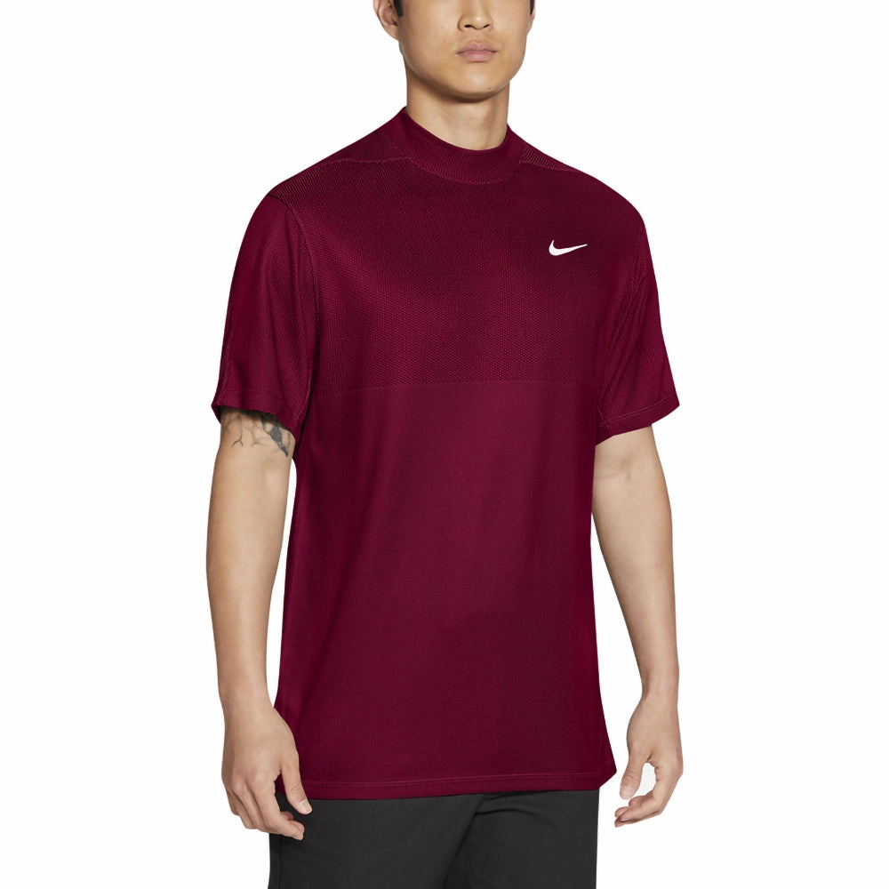 Nike Dri-FIT Tiger Woods Golf Mock Team Red/Gym Red/White - SP21 Men