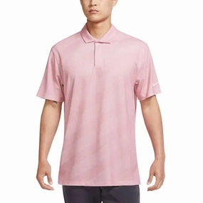 Nike Dri-FIT Tiger Woods Striped Golf Polo Pink Foam - SP21 Men