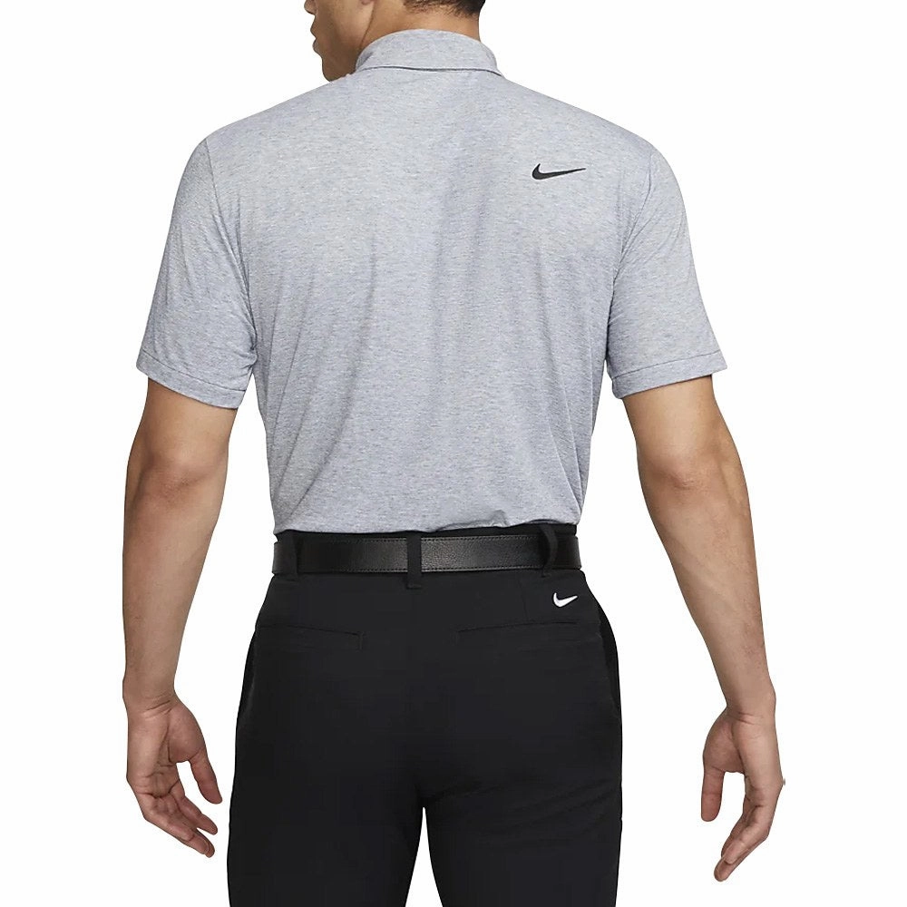Nike Dri-FIT Tour Heather Golf Polo Midnight Navy/Black - SS23 Men