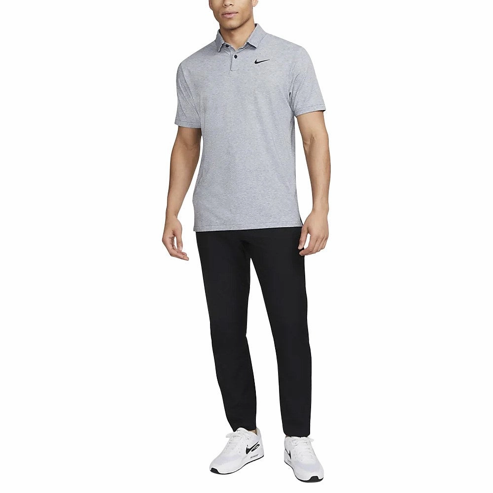 Nike Dri-FIT Tour Heather Golf Polo Midnight Navy/Black - SS23 Men