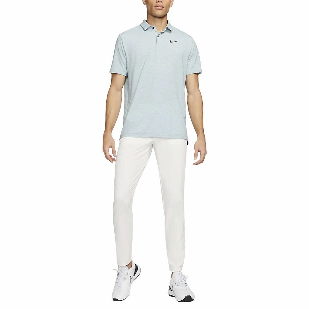 Nike Dri-FIT Tour Heather Golf Polo Mineral Tea/Black - SS23 Men