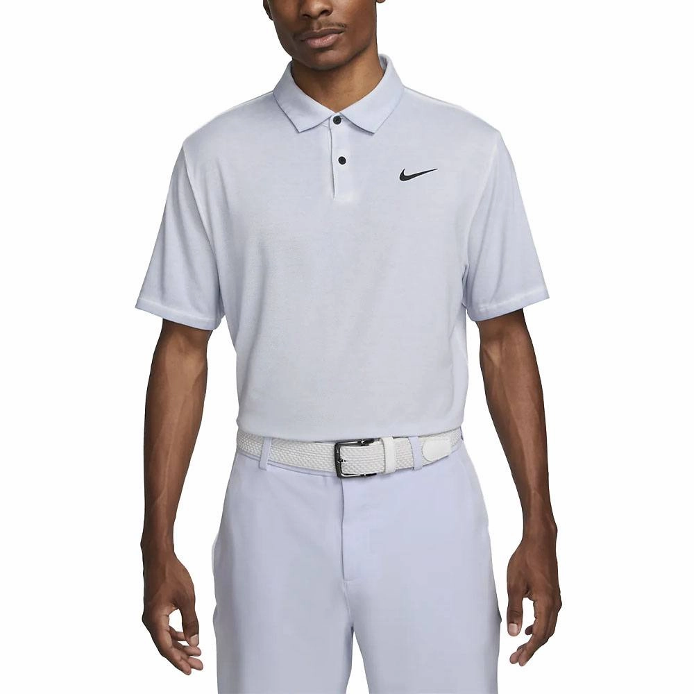 Nike Dri-FIT Tour Washed Golf Polo Oxygen Purple/Black - SS23 Men