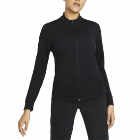 Nike Dri-FIT UV Victory Full Zip Golf Jacket Black/White - FW21 Women