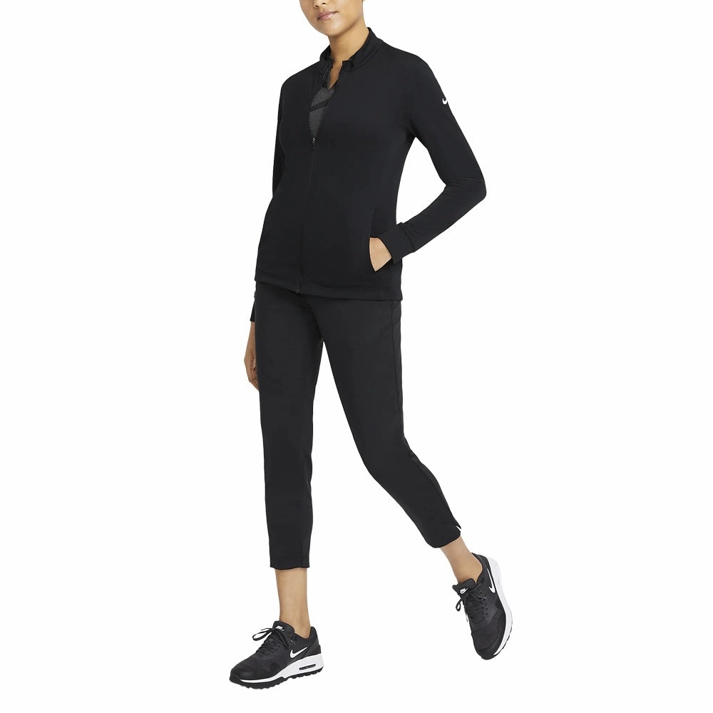 Nike Dri-FIT UV Victory Full Zip Golf Jacket Black/White - FW21 Women