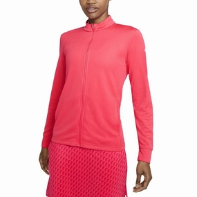 Nike Dri-FIT UV Victory Full Zip Golf Jacket Fusion Red/White - FW21 Women