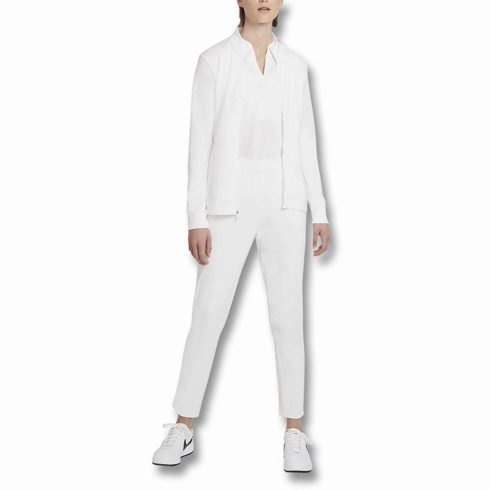 Nike Dri-FIT UV Victory Full Zip Golf Jacket White/Black - FW21 Women