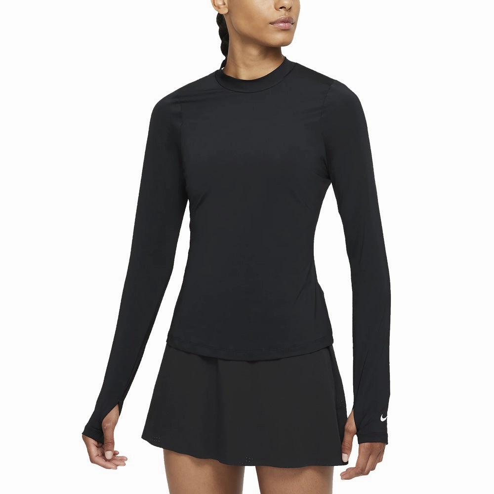 Nike Dri-FIT UV Victory Golf Baselayer Black/White - FW21 Women