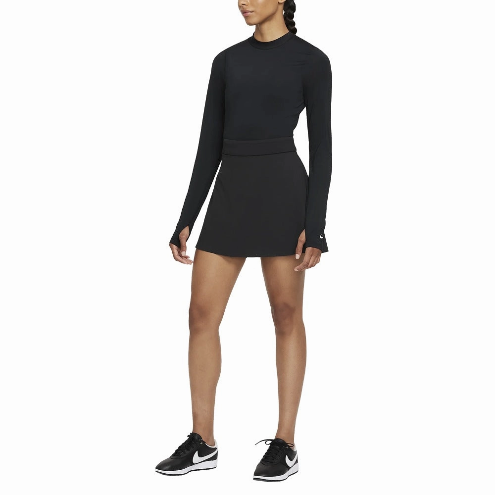 Nike Dri-FIT UV Victory Golf Baselayer Black/White - FW21 Women