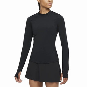 Nike Dri-FIT UV Victory Golf Baselayer Black/White - FW21 Women