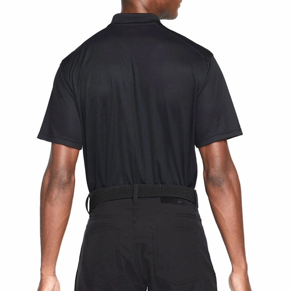 Nike Dri-FIT Victory Color-Blocked Golf Polo Black/White/Light Smoke Gray - SS22 Men