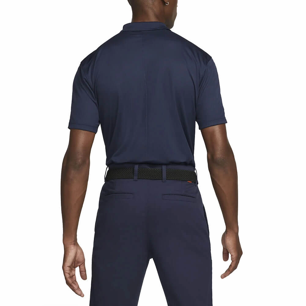 Nike Dri-FIT Victory Color-Blocked Golf Polo Obsidian/White/Light Smoke Gray - SS22 Men