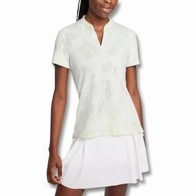 Nike Dri-FIT Victory Golf Polo White/Lime Ice/Light Lemon Twist - SS21 Women