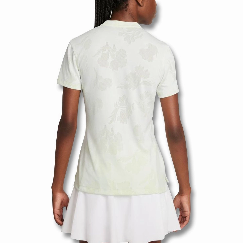 Nike Dri-FIT Victory Golf Polo White/Lime Ice/Light Lemon Twist - SS21 Women