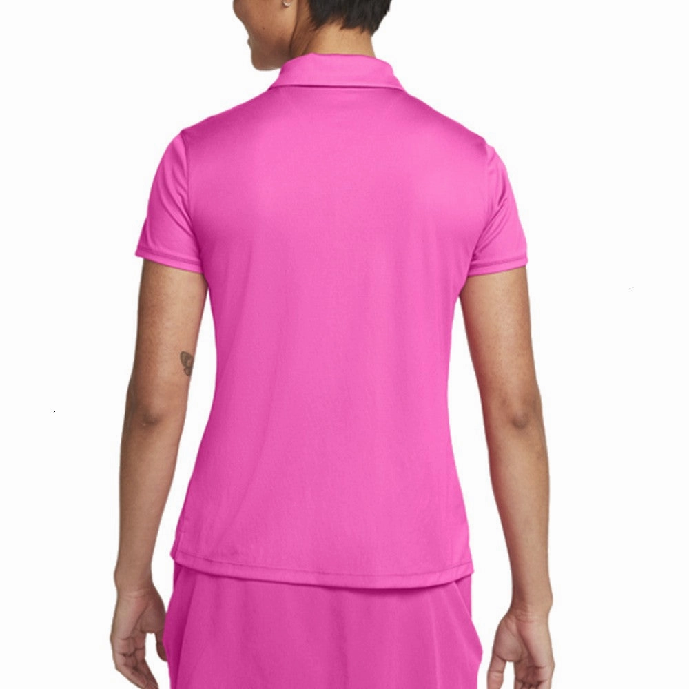 Nike Dri-FIT Victory Solid Golf Polo Active Pink/White - SS23 Women