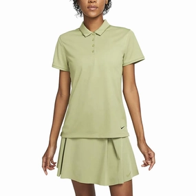 Nike Dri-FIT Victory Solid Golf Polo Alligator/Black - SS23 Women