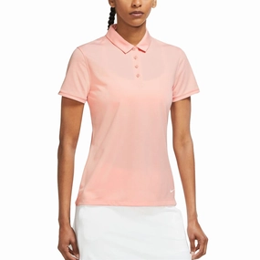 Nike Dri-FIT Victory Solid Golf Polo Arctic Orange/White - SS23 Women