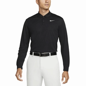 Nike Dri-FIT Victory Solid Golf Polo Black/White - FA24 Men