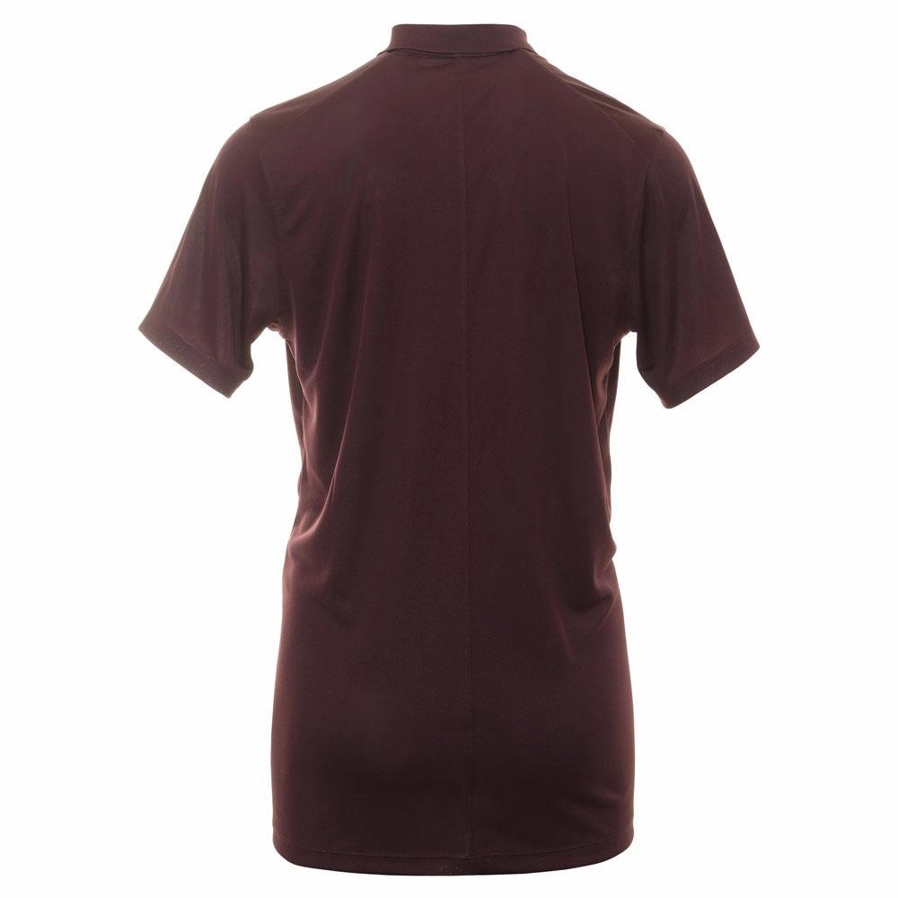 Nike Dri-FIT Victory Solid Golf Polo Burgundy Crush/White - SS23 Men