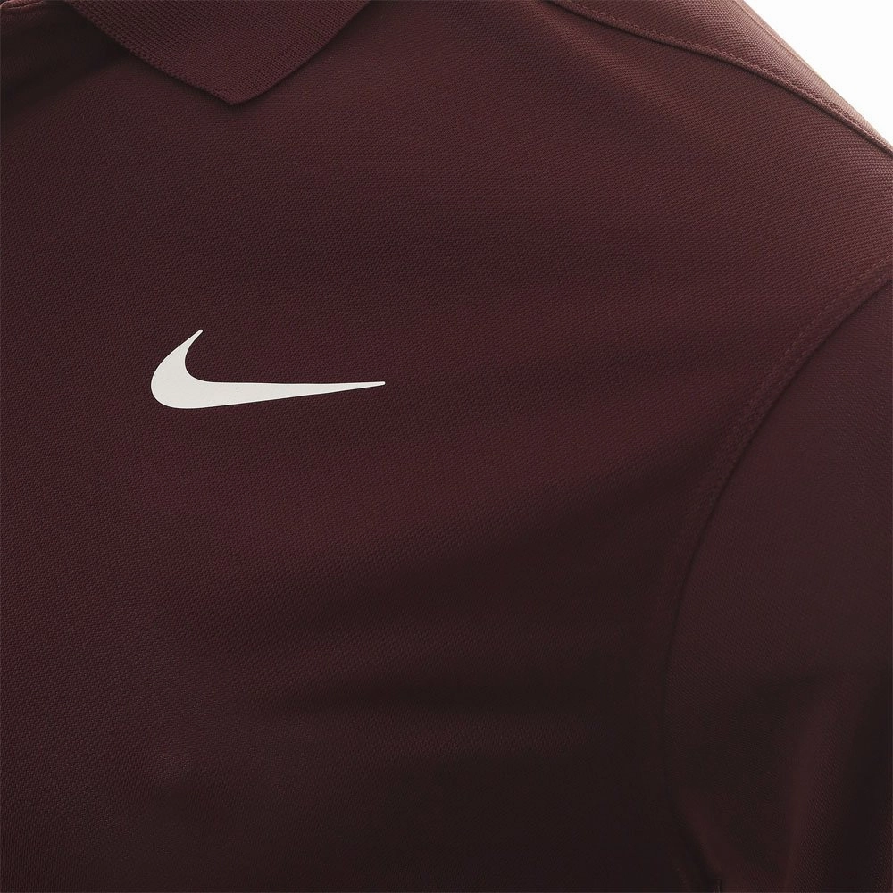 Nike Dri-FIT Victory Solid Golf Polo Burgundy Crush/White - SS23 Men