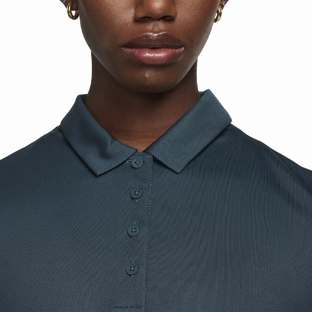 Nike Dri-FIT Victory Solid Golf Polo Deep Jungle/White - SS23 Women