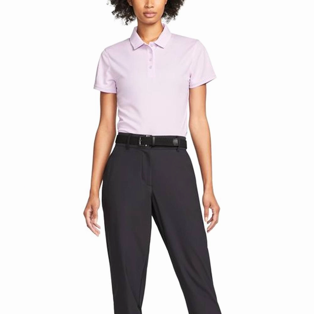 Nike Dri-FIT Victory Solid Golf Polo Doll/Black - SS23 Women