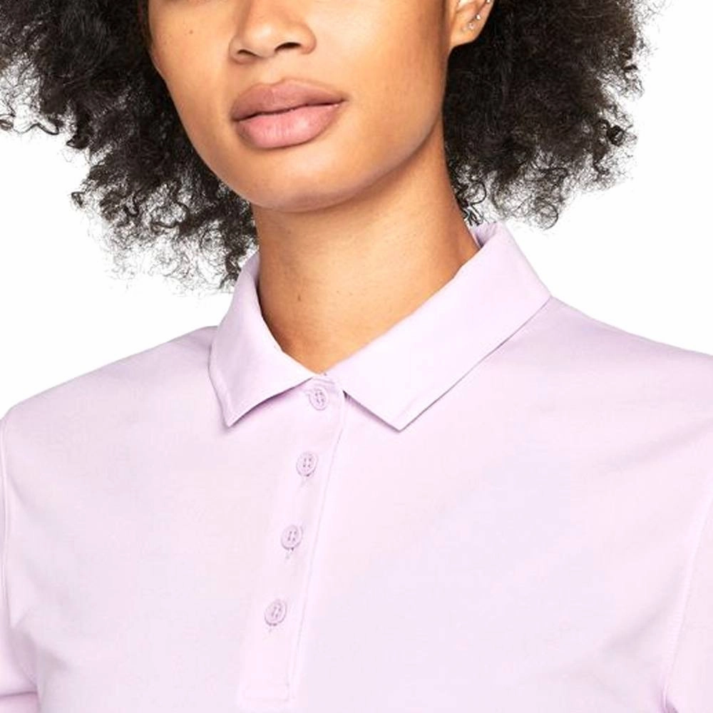 Nike Dri-FIT Victory Solid Golf Polo Doll/Black - SS23 Women