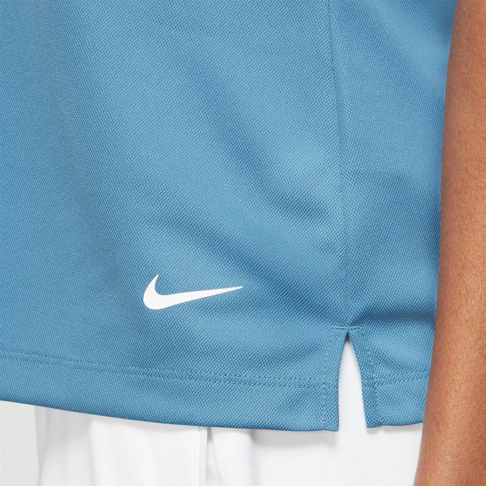 Nike Dri-FIT Victory Solid Golf Polo Dutch Blue/White - SS23 Women