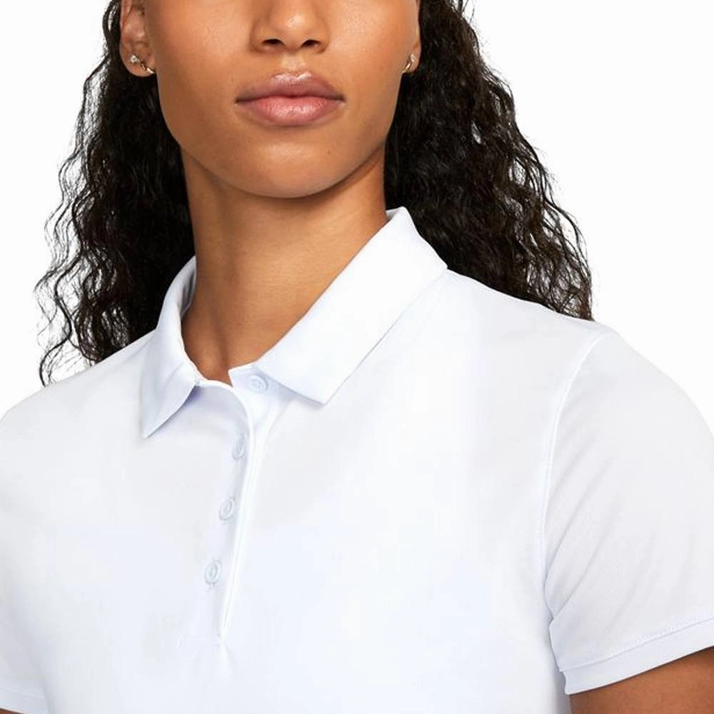Nike Dri-FIT Victory Solid Golf Polo Football Gray/Black - SS23 Women