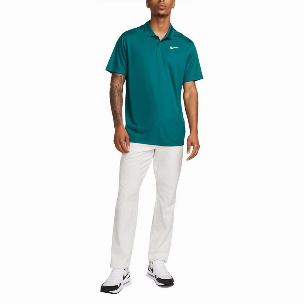 Nike Dri-FIT Victory Solid Golf Polo Geode Teal/White - SS23 Men