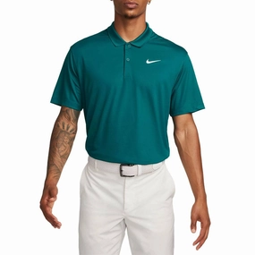 Nike Dri-FIT Victory Solid Golf Polo Geode Teal/White - SS23 Men