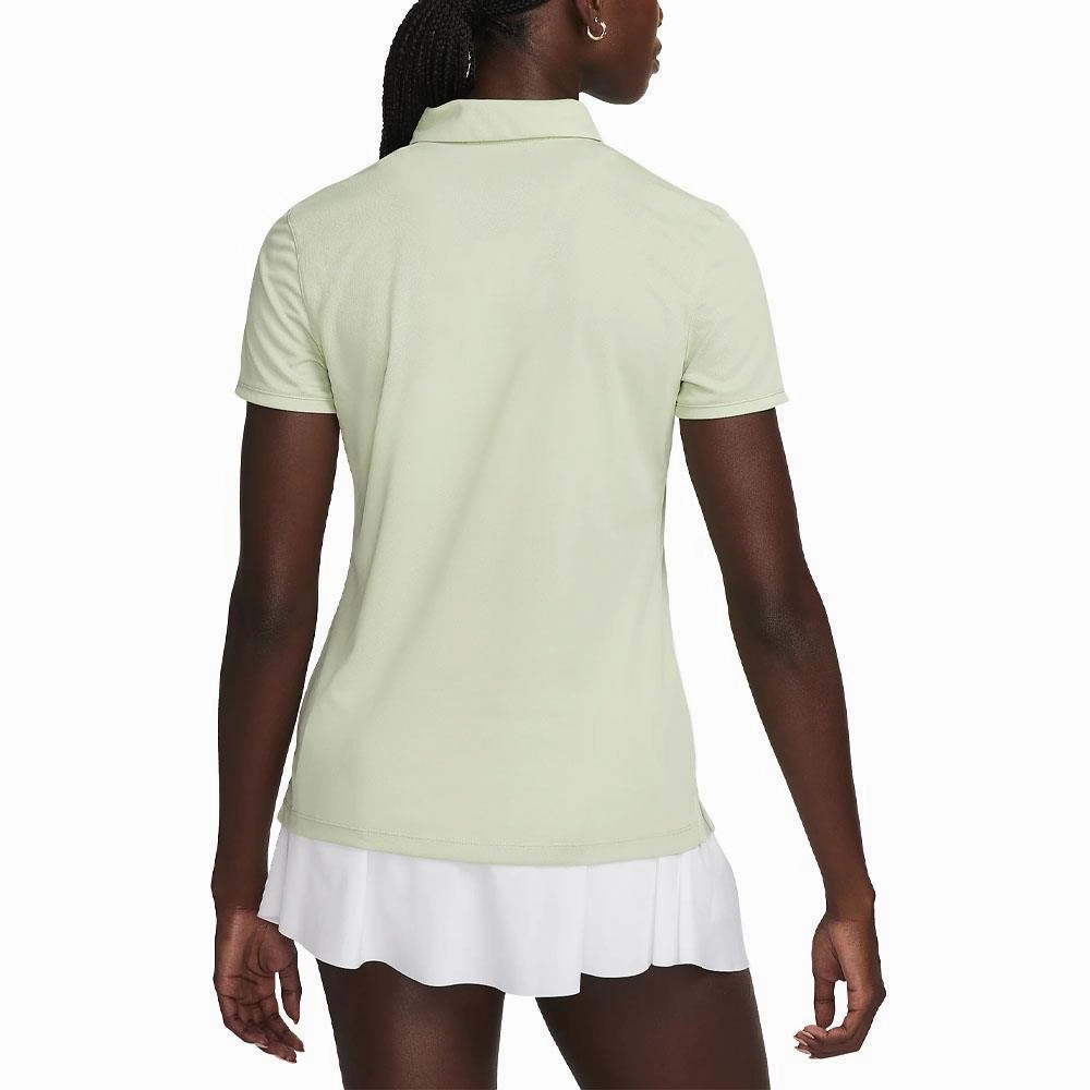 Nike Dri-FIT Victory Solid Golf Polo Honeydew/Black - SS23 Women