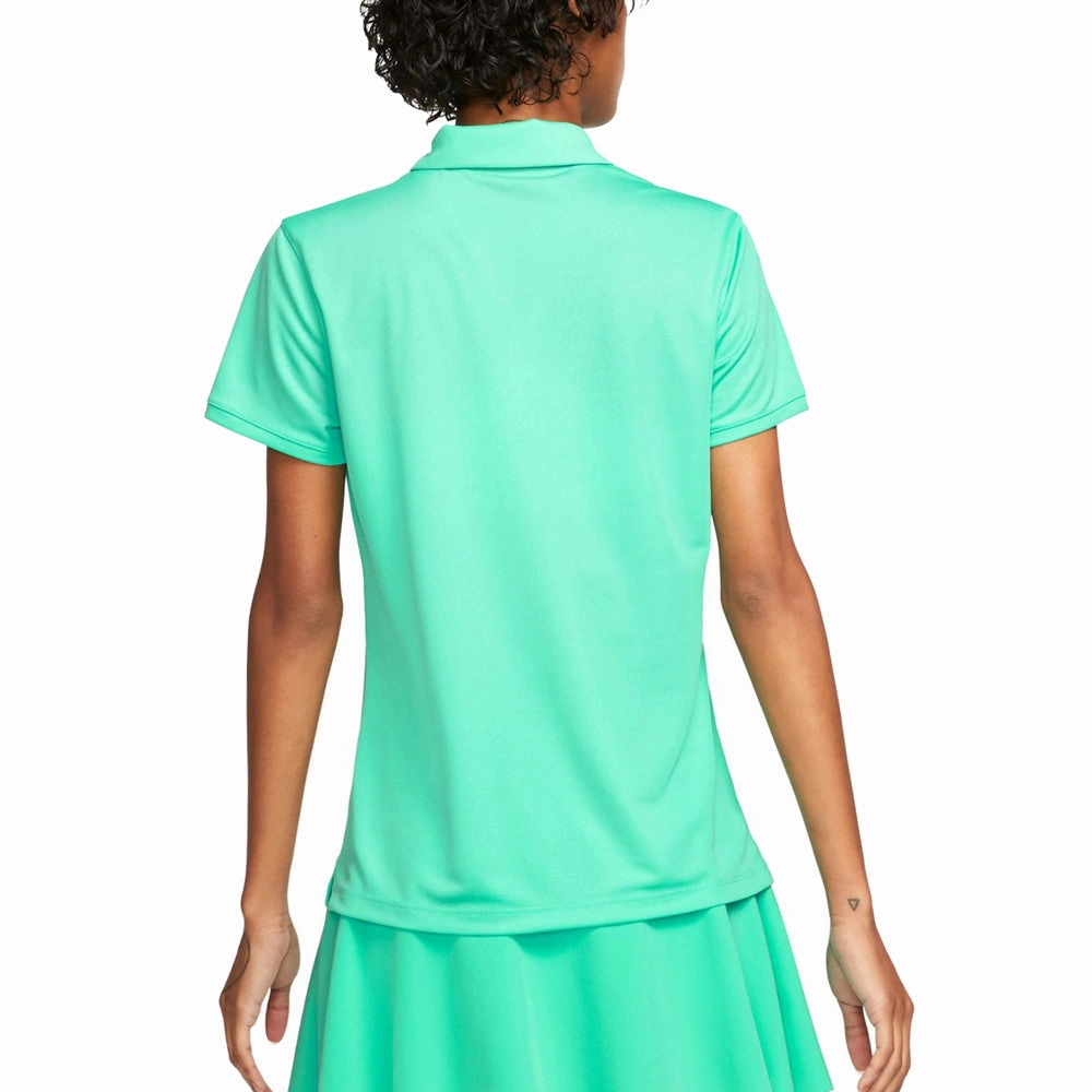 Nike Dri-FIT Victory Solid Golf Polo Light Menta/Black - SS23 Women