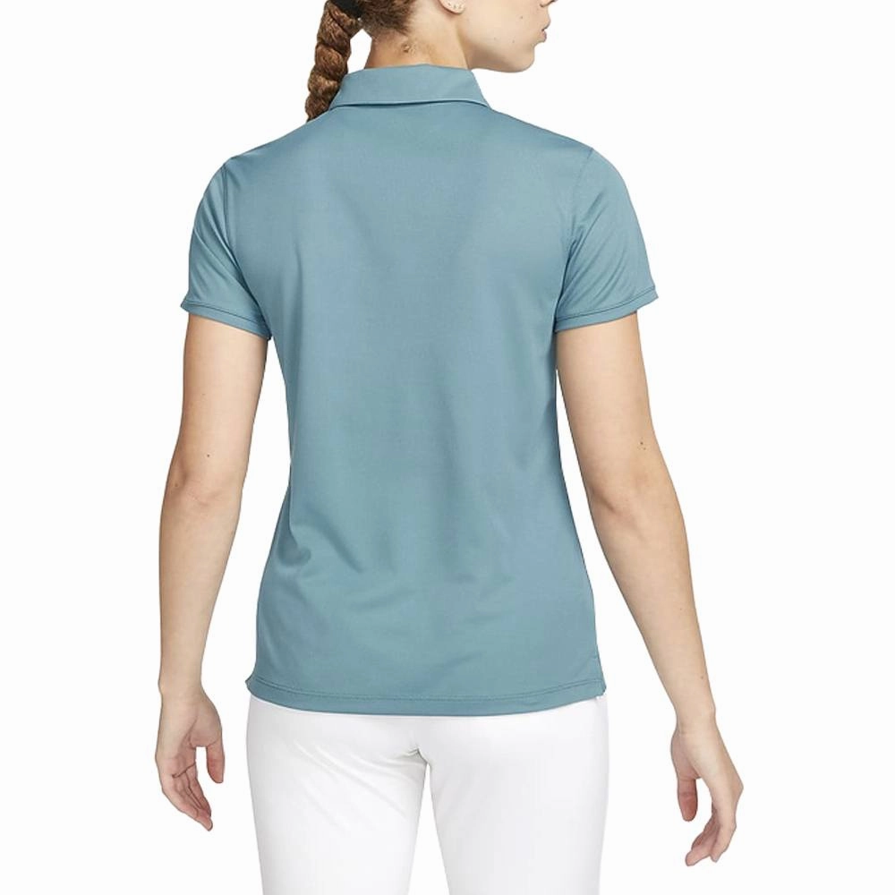 Nike Dri-FIT Victory Solid Golf Polo Noise Aqua/Black - SS23 Women