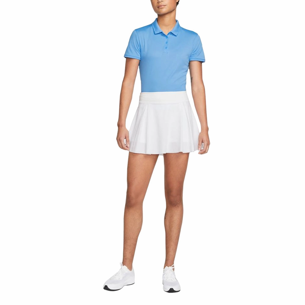 Nike Dri-FIT Victory Solid Golf Polo University Blue/White - SS23 Women