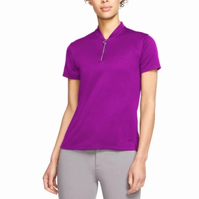 Nike Dry Fairway Golf Polo Vivid Purple/Beyond Pink - FW20 Women