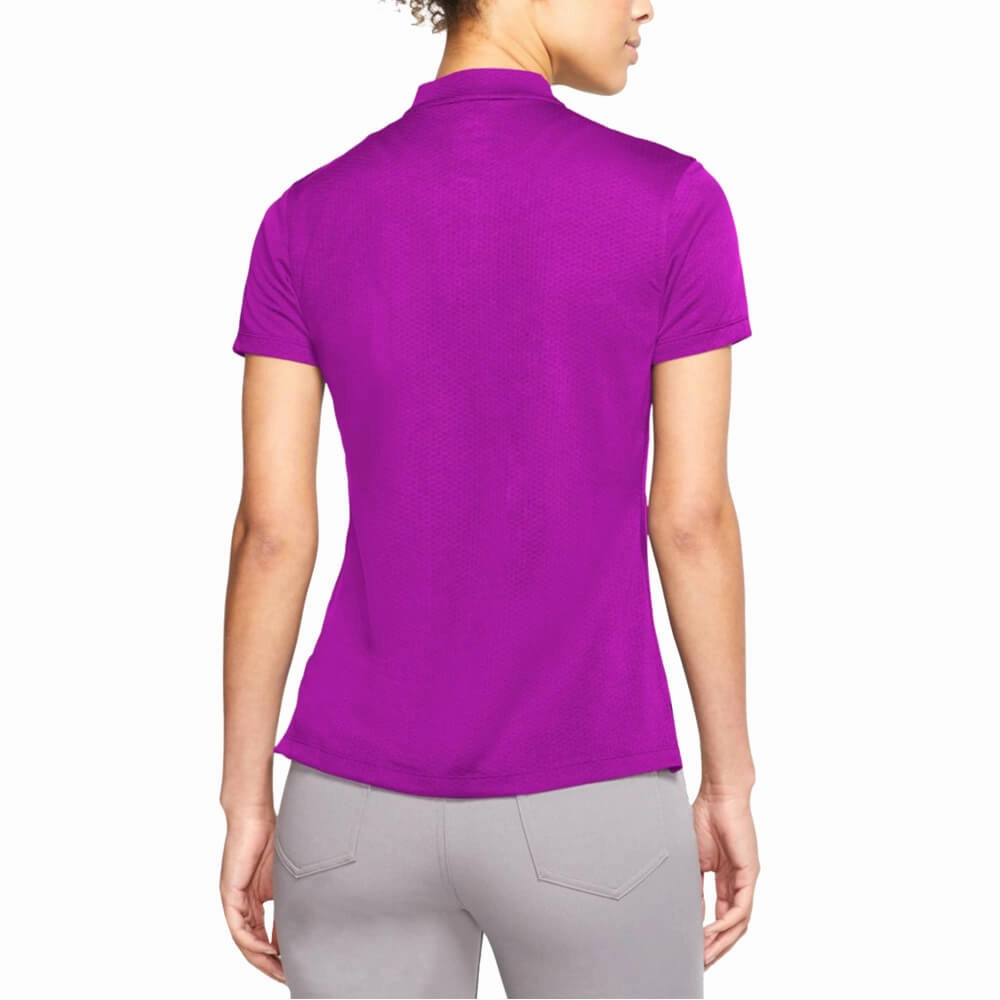 Nike Dry Fairway Golf Polo Vivid Purple/Beyond Pink - FW20 Women