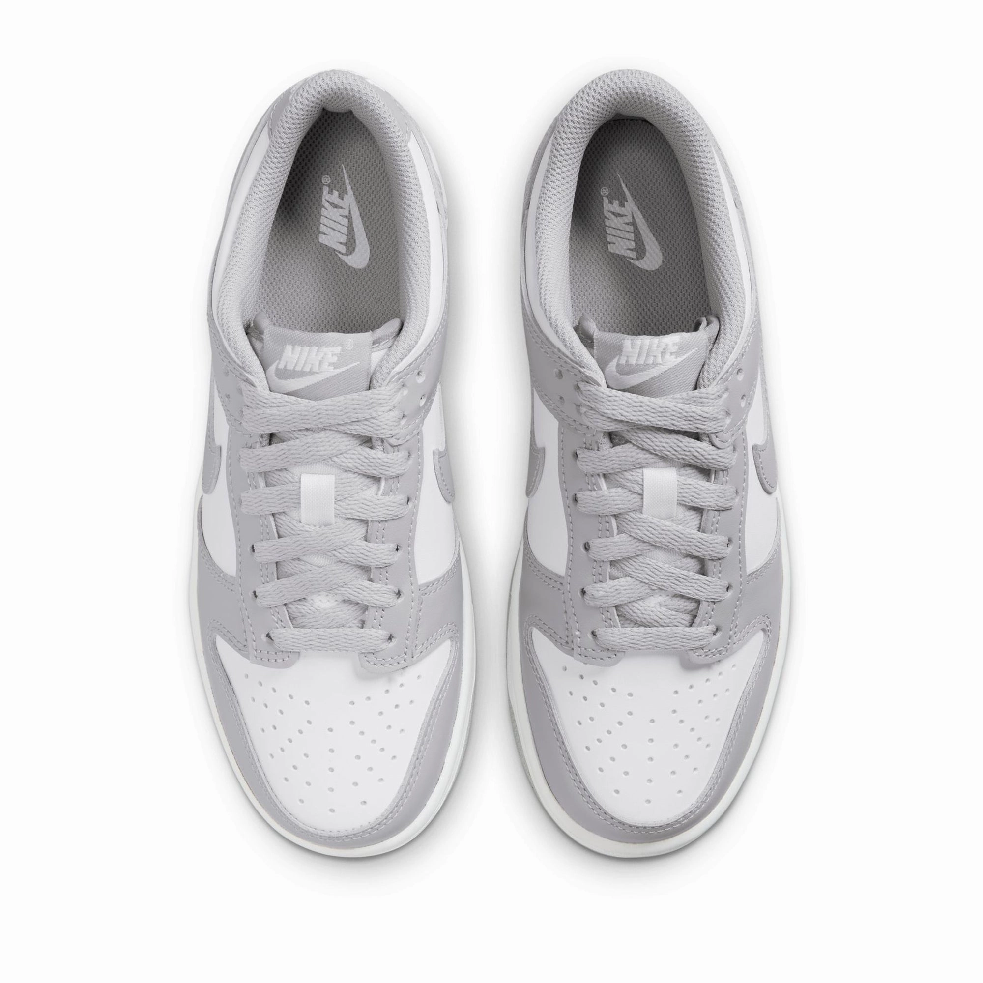 Nike Dunk Low (GS) - White/Light Smoke Grey