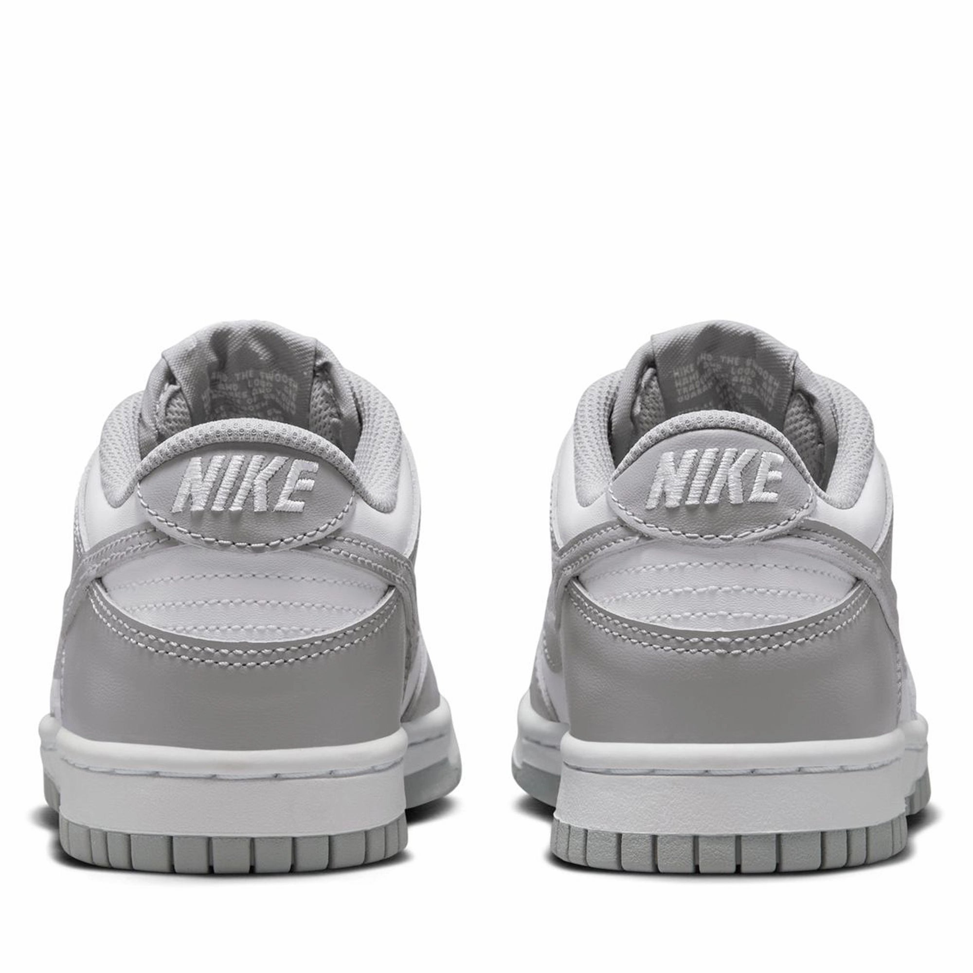 Nike Dunk Low (GS) - White/Light Smoke Grey