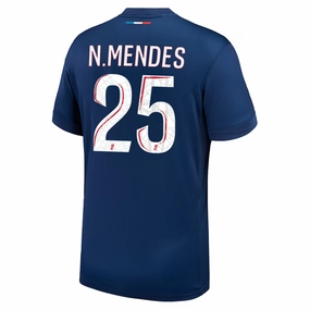 Nike Paris Saint-Germain Nuno Mendes Home Jersey 24/25 (Midnight Navy/White)