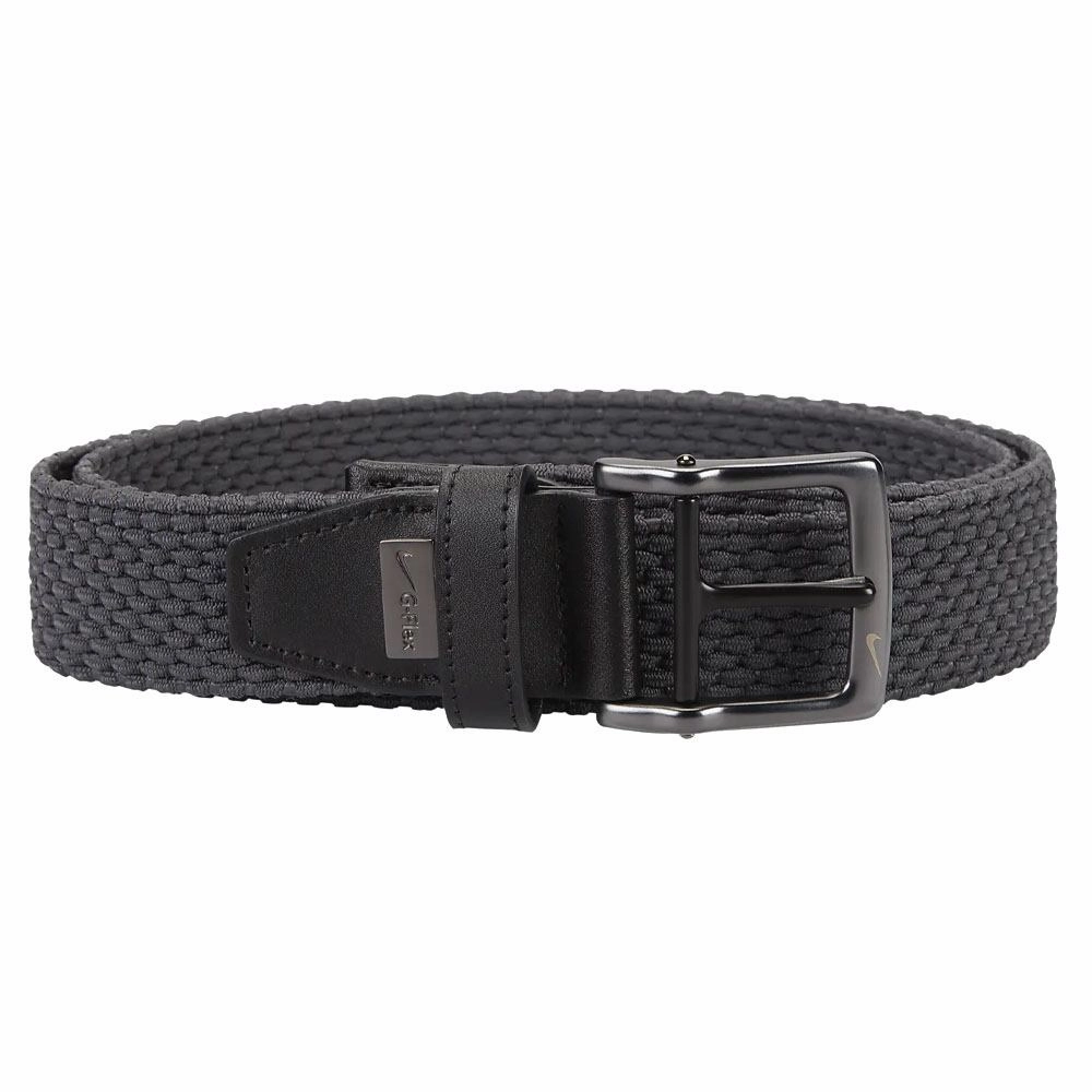 Nike Stretch Woven Golf Belt Gray - 23 Men