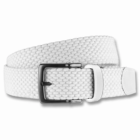 Nike Stretch Woven Golf Belt White - 23 Men