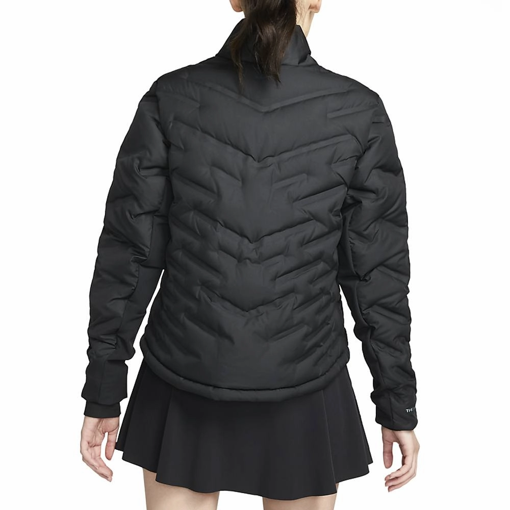 Nike Therma-FIT ADV Repel Full-Zip Golf Jacket Black/Dark Smoke Gray - FW22 Women