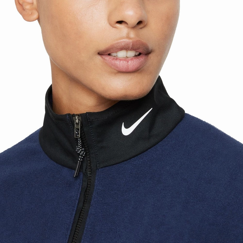 Nike Therma-FIT Victory 1/2-Zip Golf Pullover Obsidian/Black/White - FW21 Women