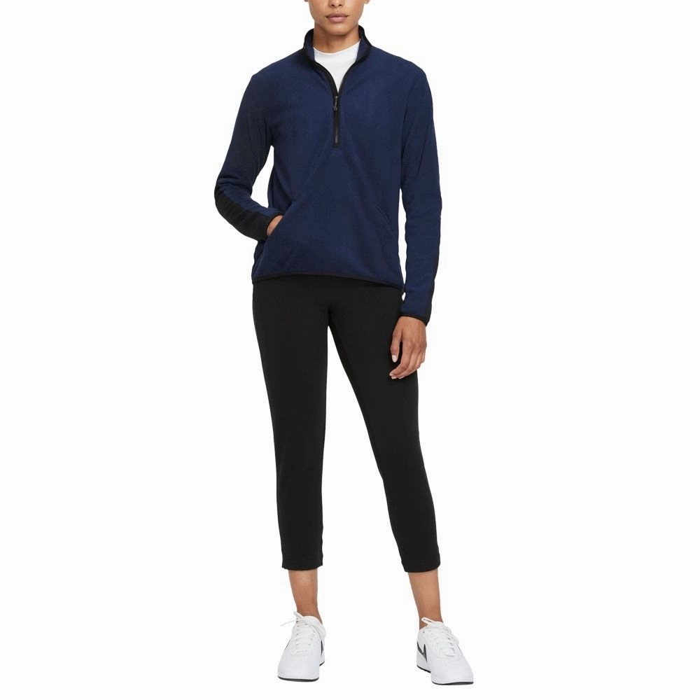 Nike Therma-FIT Victory 1/2-Zip Golf Pullover Obsidian/Black/White - FW21 Women