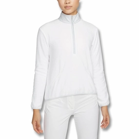 Nike Therma-FIT Victory 1/2-Zip Golf Pullover White/Photon Dust - FW21 Women