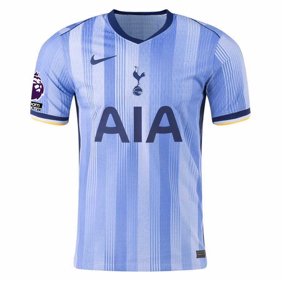 Nike Tottenham Son Heung-min Authentic Away Jersey w/ EPL   No Room For Racism Patches 24/25 (Cobalt Bliss/Binary Blue)