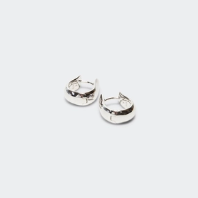 Oyster Hoops Small - 925 Silver