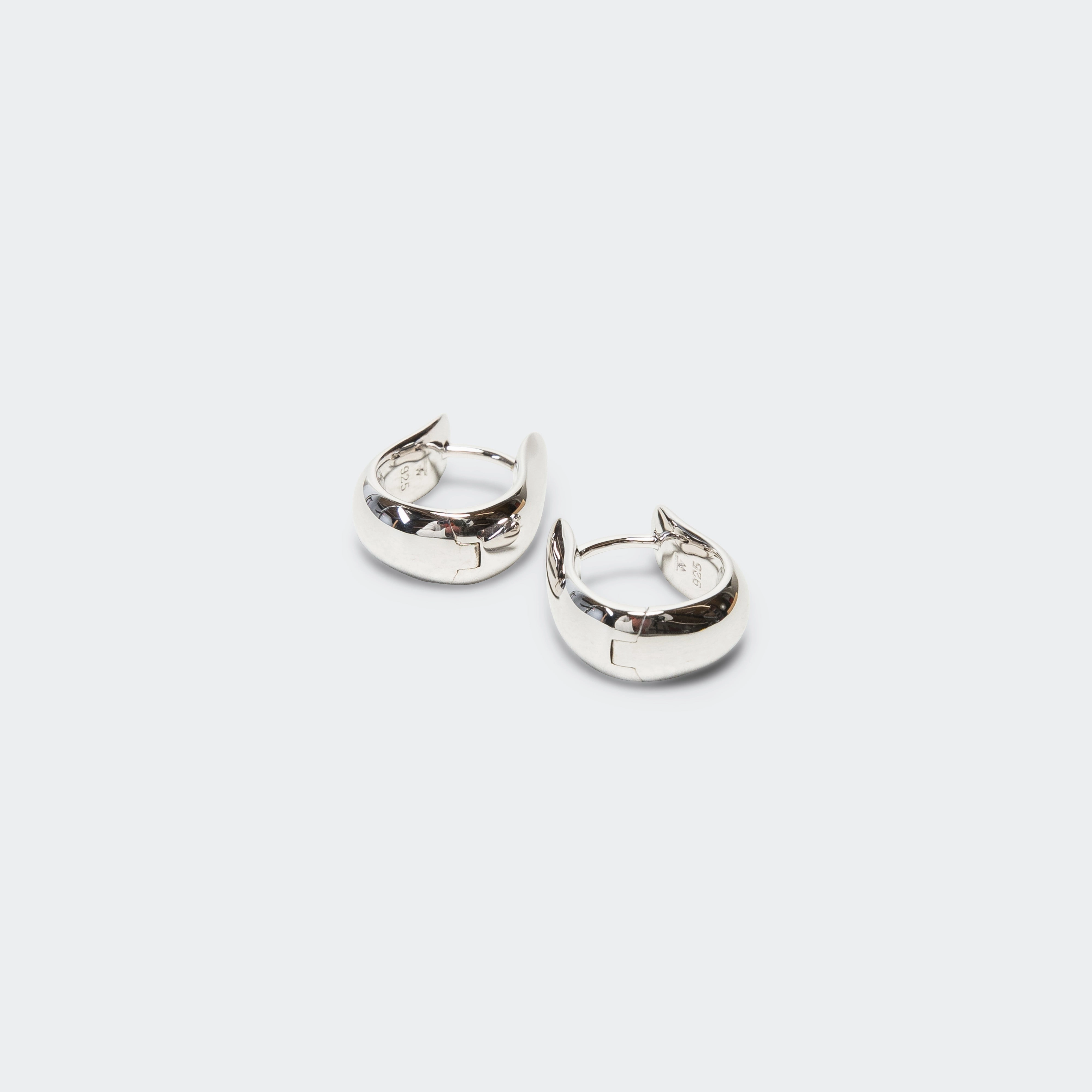 Oyster Hoops Small - 925 Silver