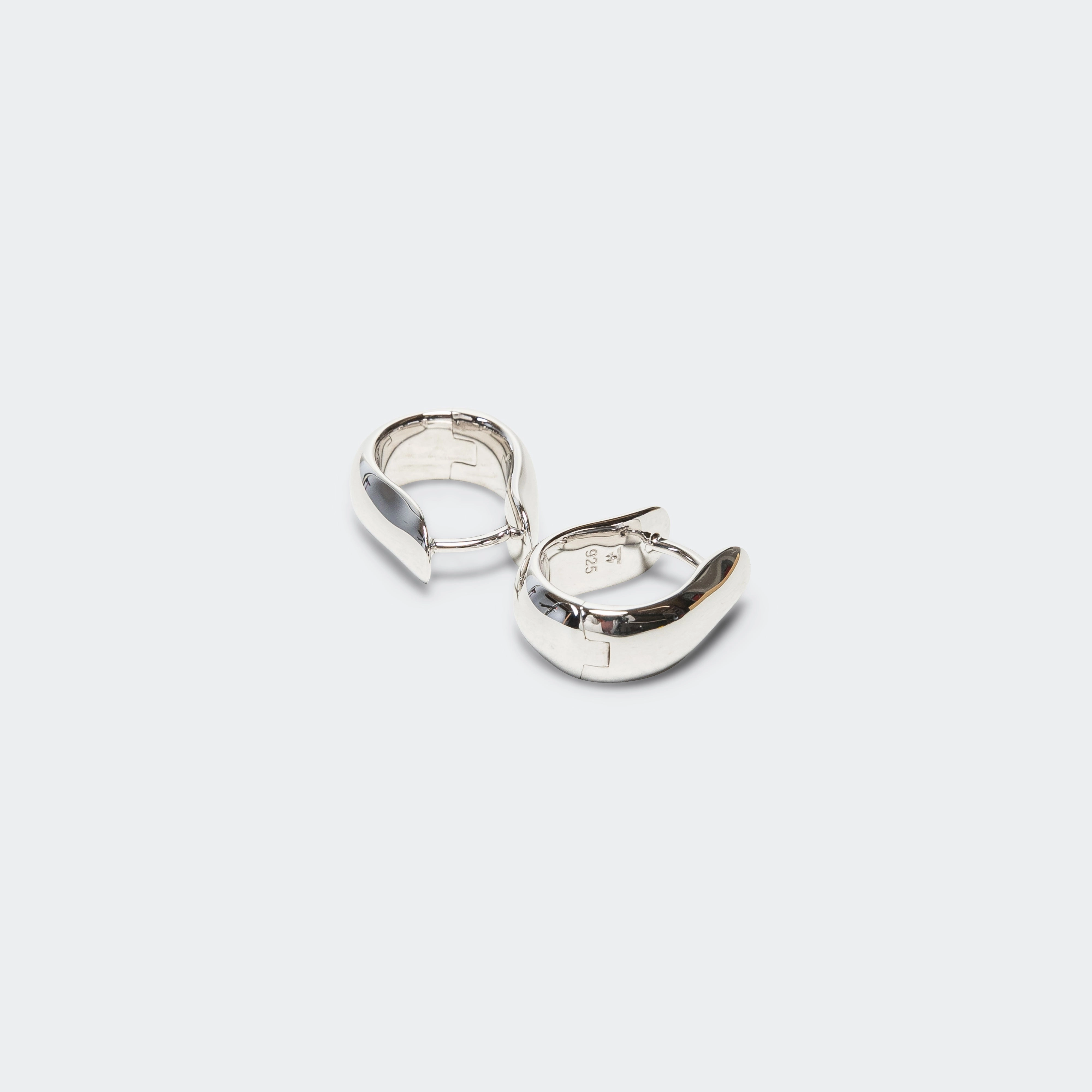 Oyster Hoops Small - 925 Silver